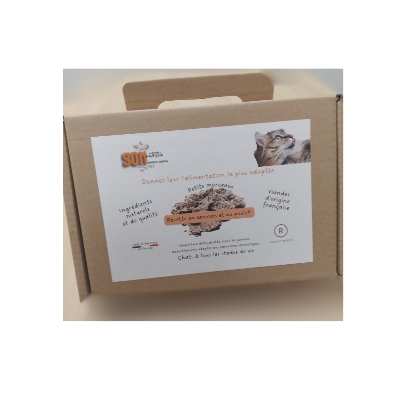 Recette saumon poulet - Chat- furet